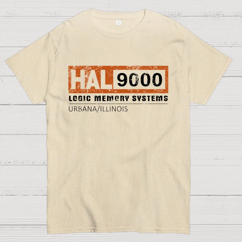 HAL 9000 Logic Memory Systems Graphic Cotton T-shirt 