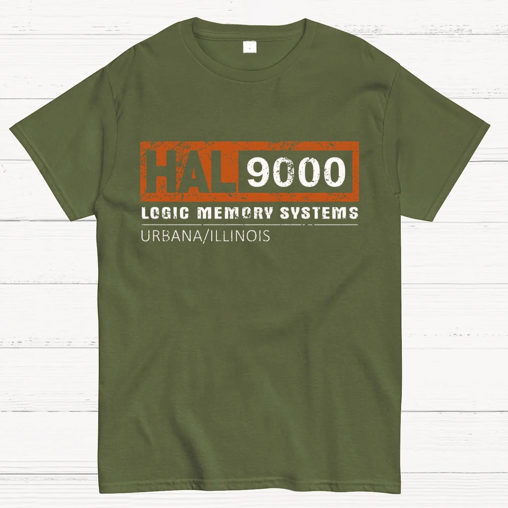HAL 9000 Logic Memory Systems Graphic Cotton T-shirt 