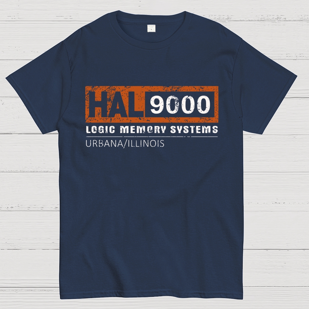 HAL 9000 Logic Memory Systems Graphic Cotton T-shirt 