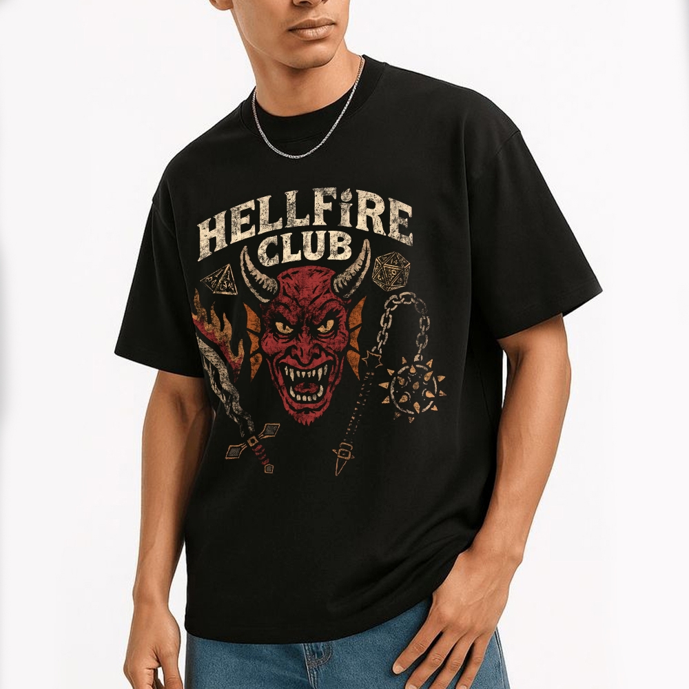 Summoned by the Hellfire Cotton T-shirt 