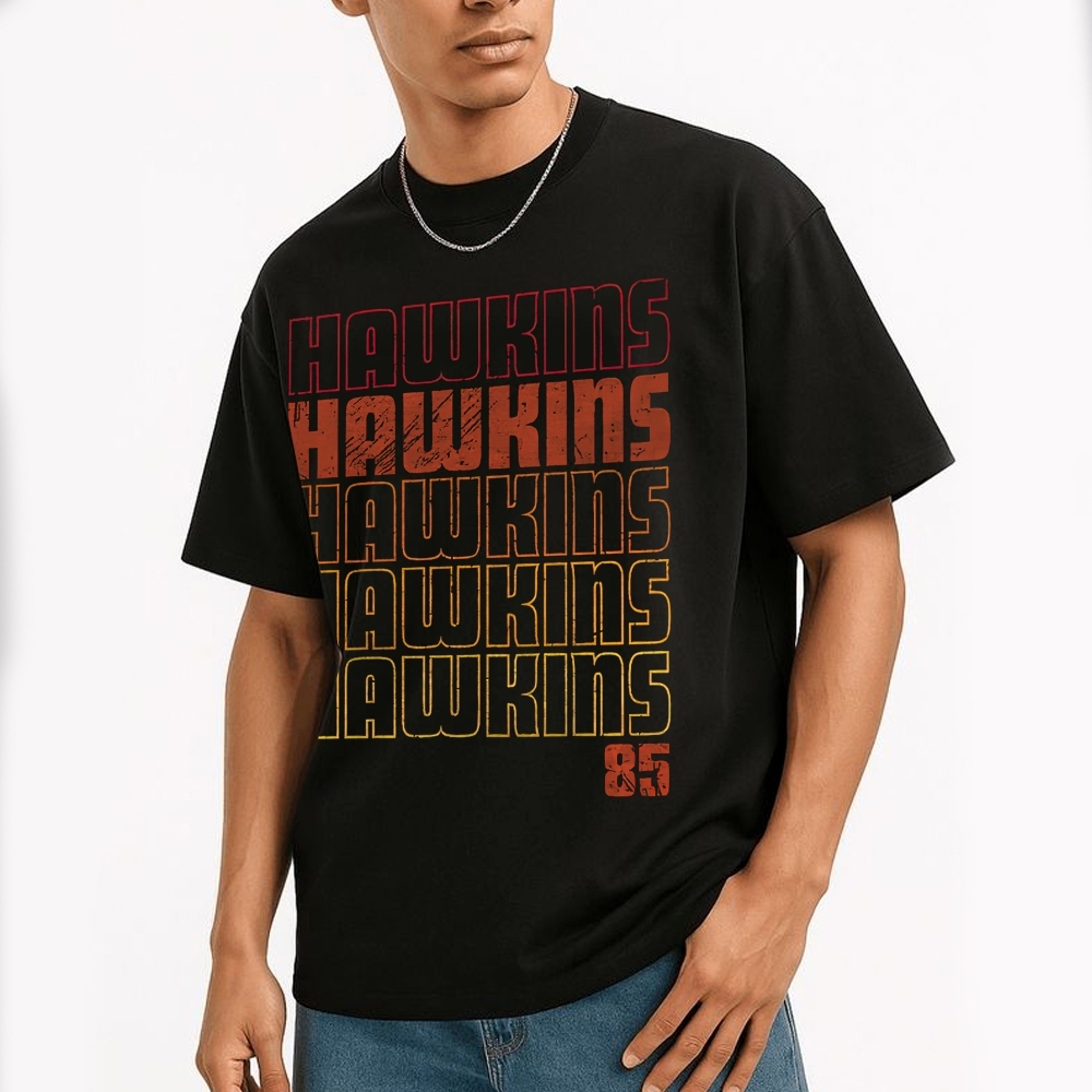 80s Retro Cotton T-shirt