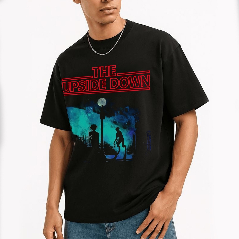 That Eerie Street Lamp Cotton T-shirt 
