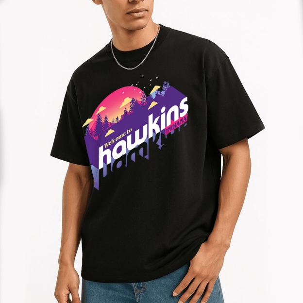 Sunset Hawkins Cotton T-shirt 