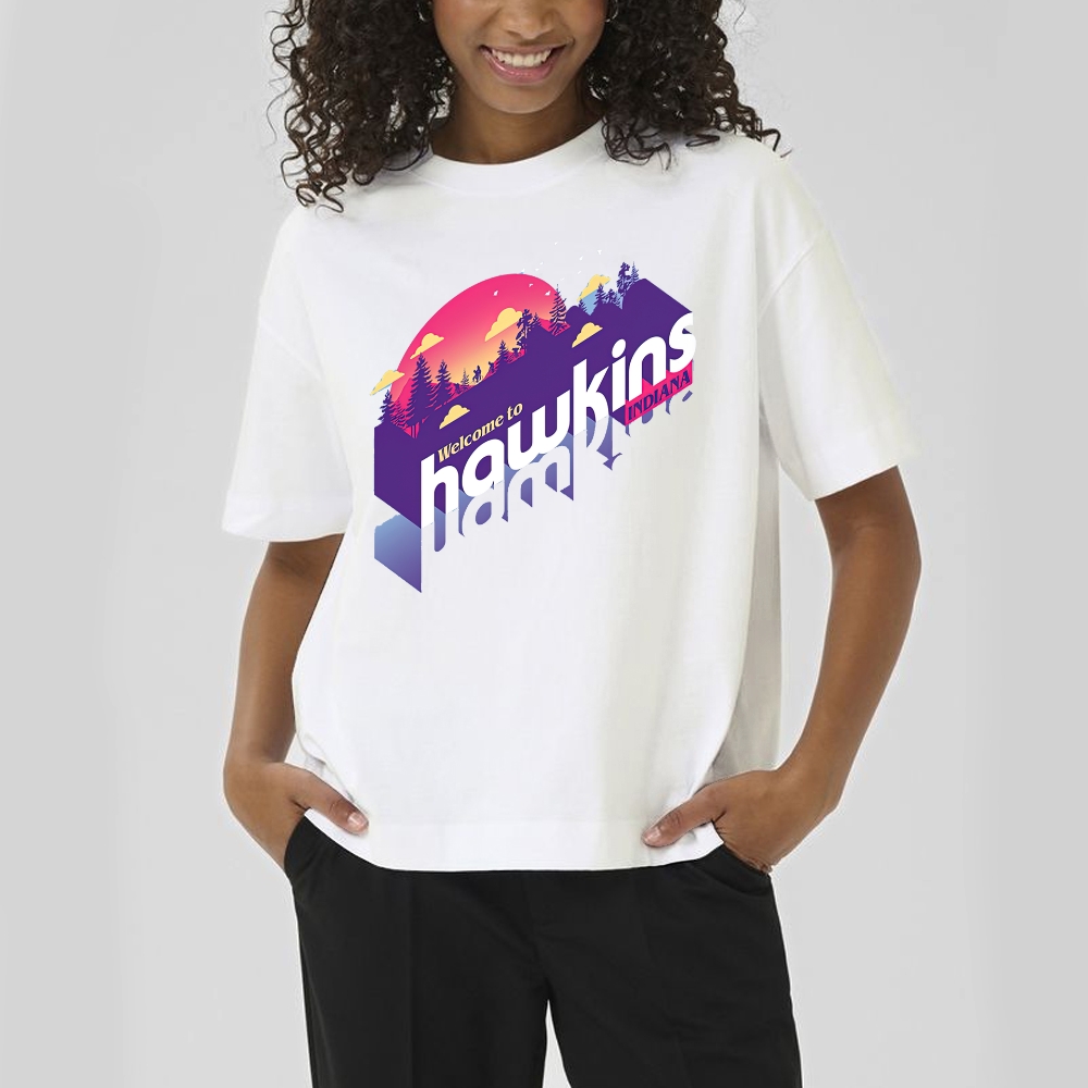 Sunset Hawkins Cotton T-shirt 