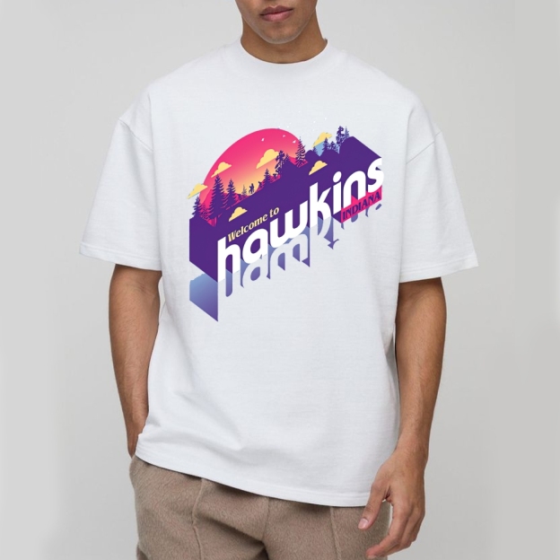 Sunset Hawkins Cotton T-shirt 