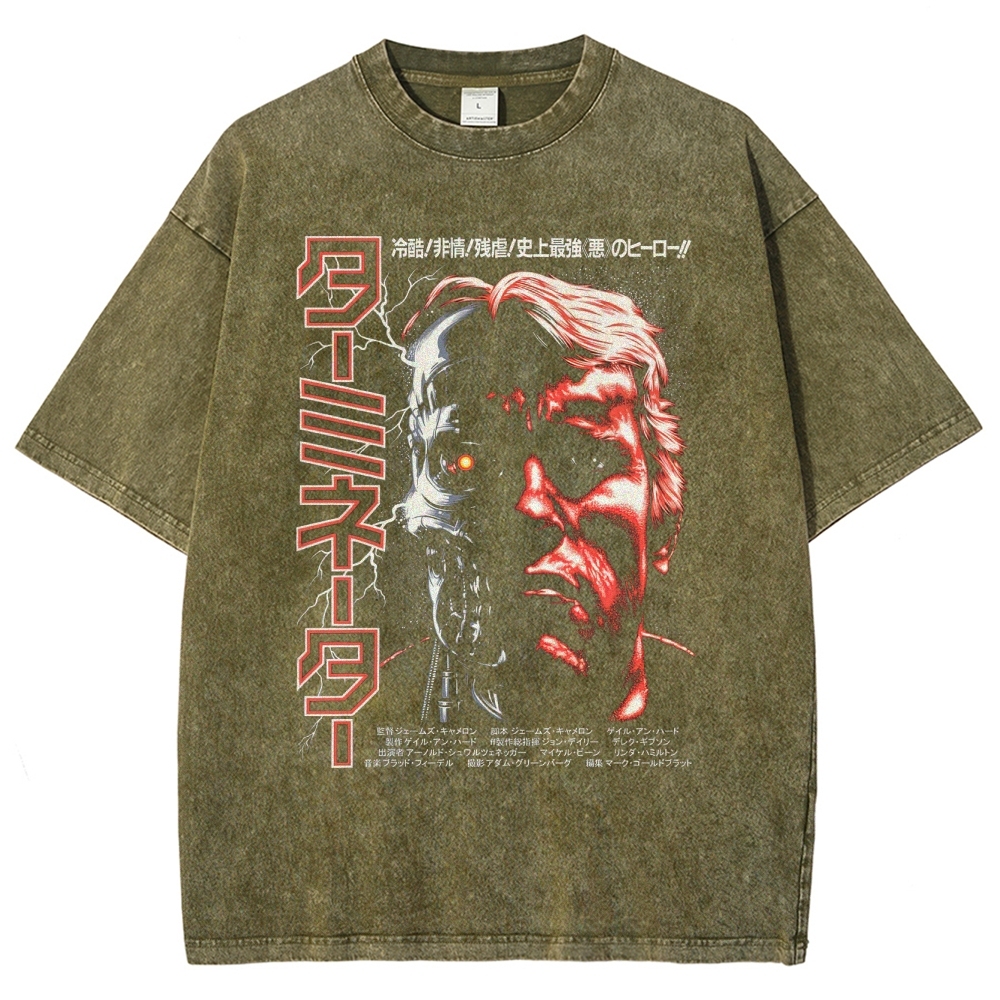 Mecha Revenant Washed T-Shirt 