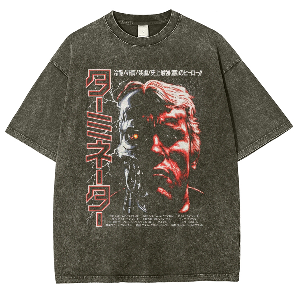 Mecha Revenant Washed T-Shirt 