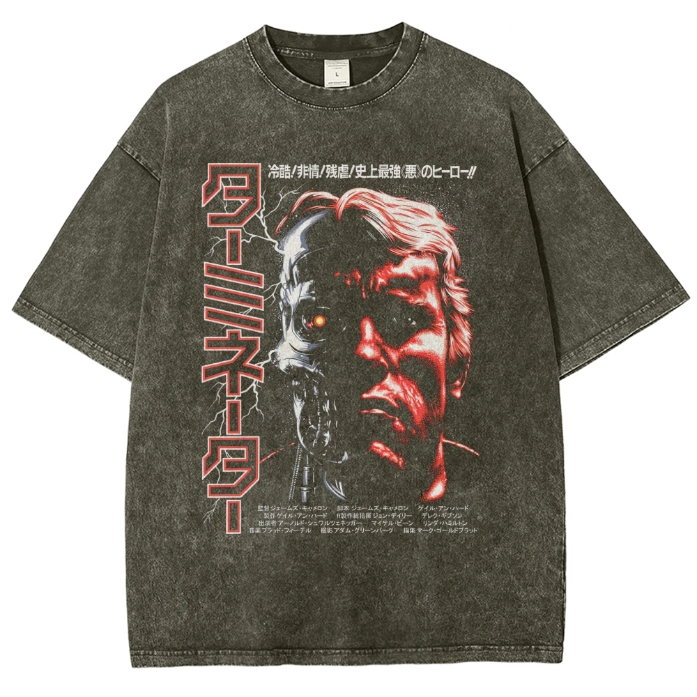 Mecha Revenant Washed T-Shirt 