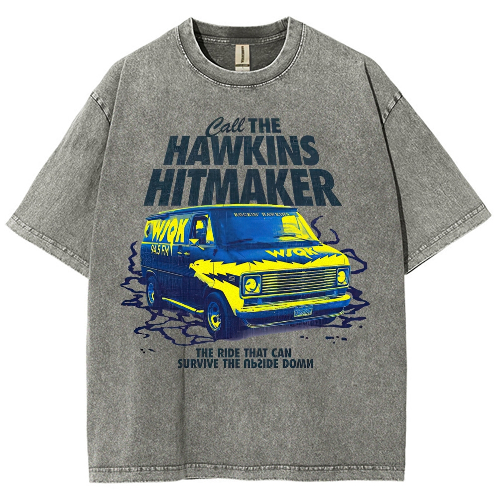 Hawkins Hitmaker Van Graphic Washed T-Shirt