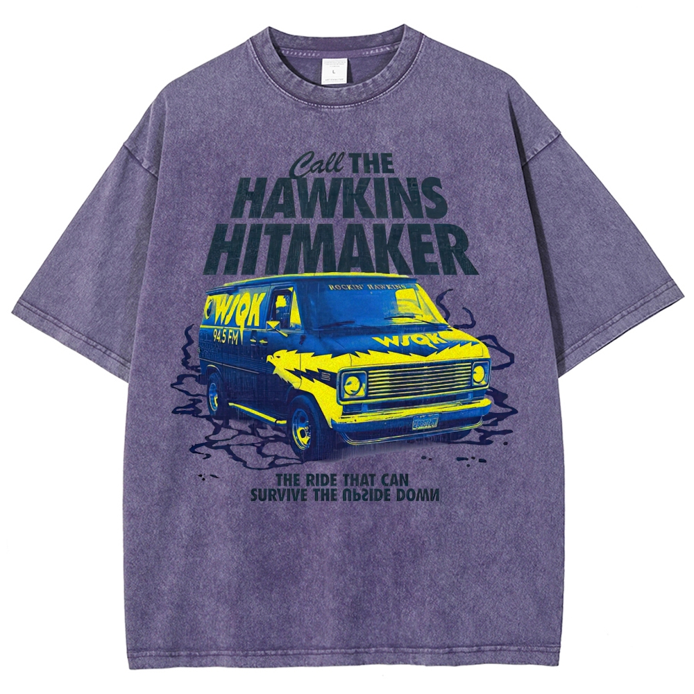 Hawkins Hitmaker Van Graphic Washed T-Shirt