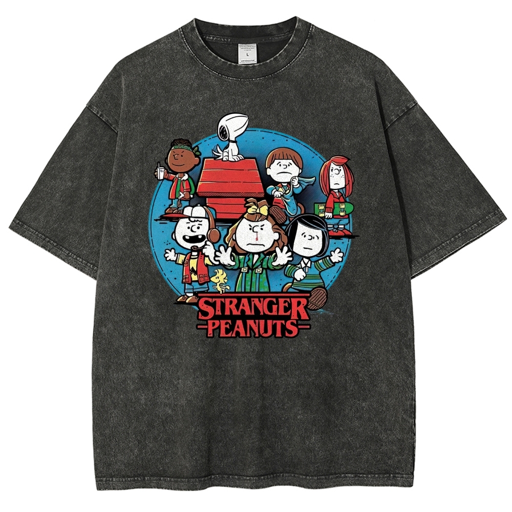 Peanuts Group Graphic Washed T-Shirt