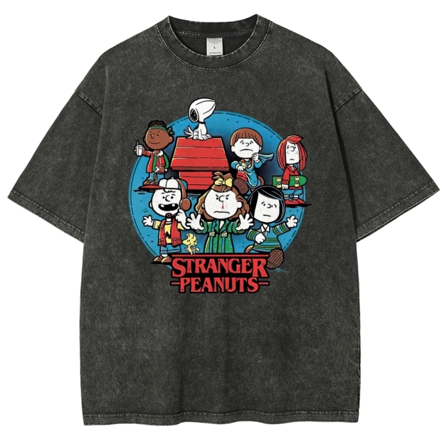 Peanuts Group Graphic Washed T-Shirt