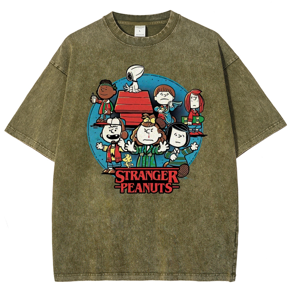 Peanuts Group Graphic Washed T-Shirt
