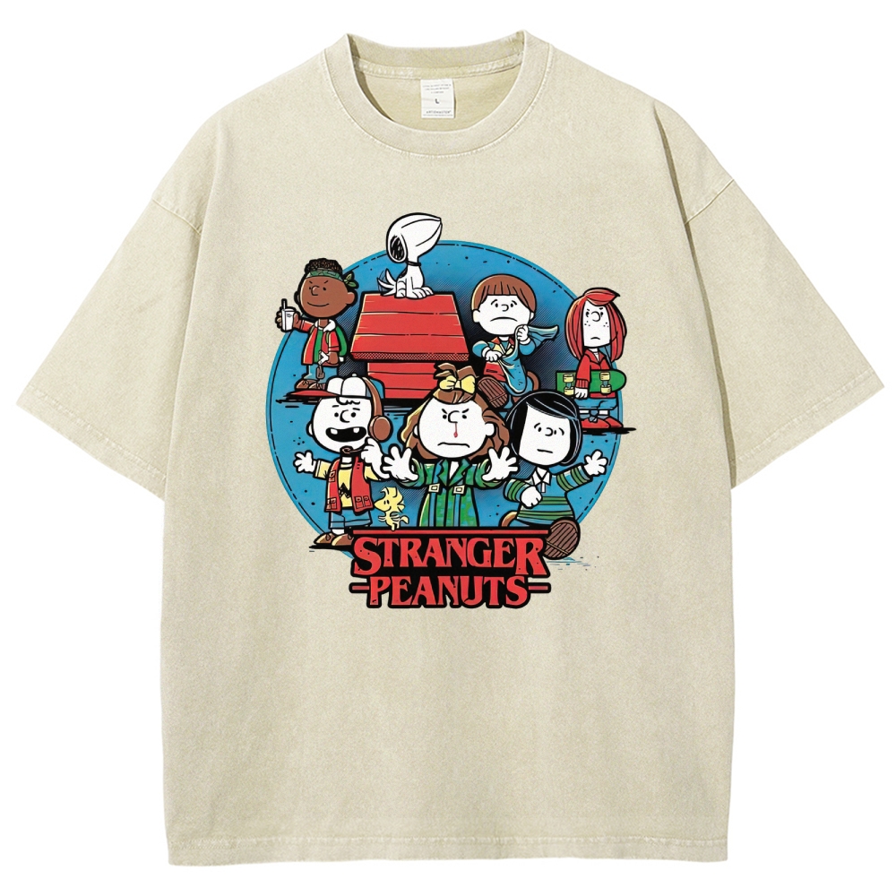 Peanuts Group Graphic Washed T-Shirt