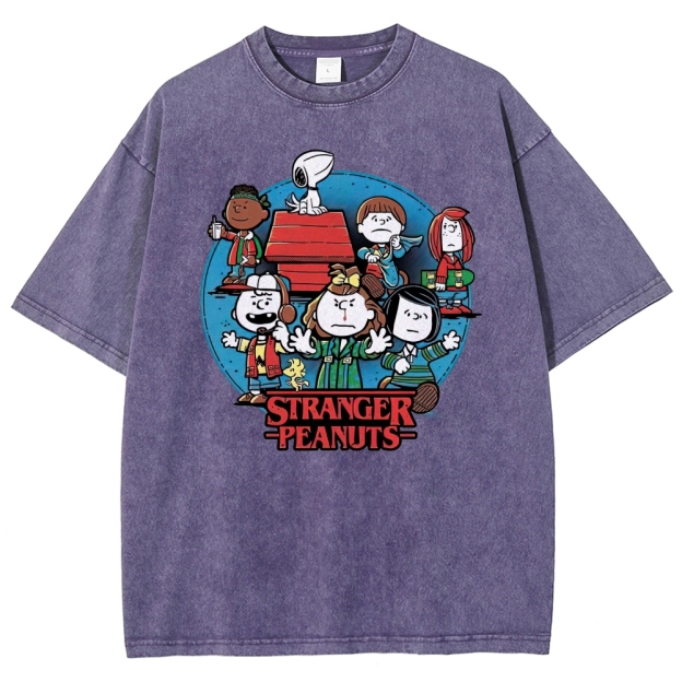 Peanuts Group Graphic Washed T-Shirt