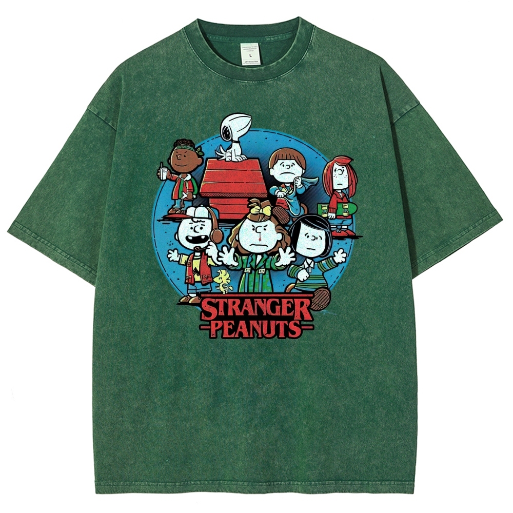 Peanuts Group Graphic Washed T-Shirt