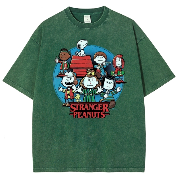 Peanuts Group Graphic Washed T-Shirt