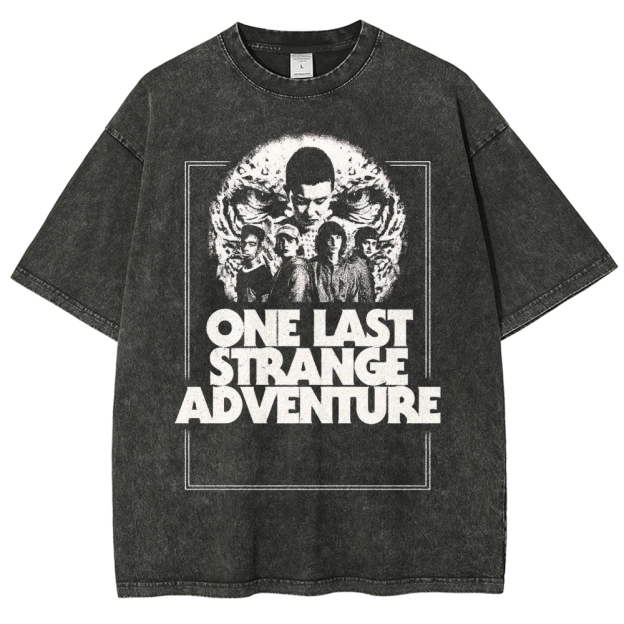 One Last Strange Adventure Graphic Washed T-Shirt