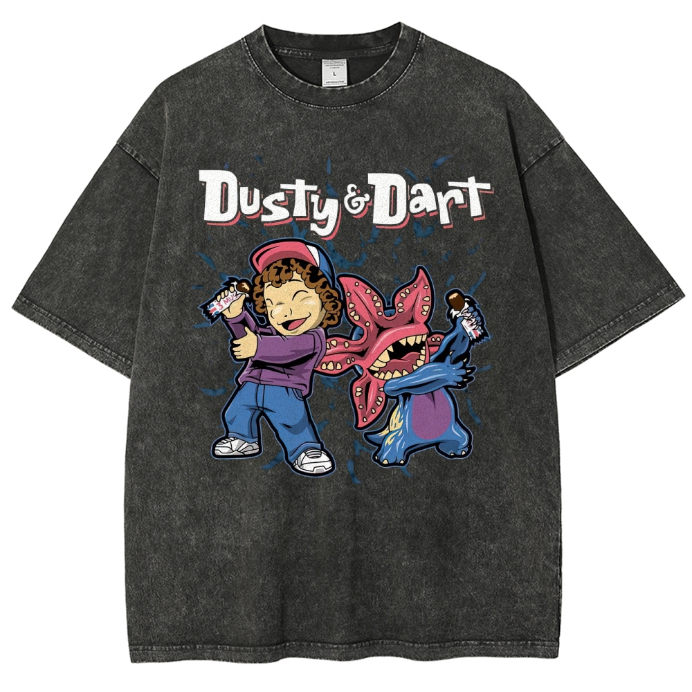Dusty & Dart Graphic Washed T-Shirt