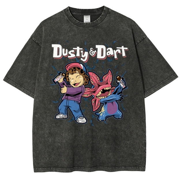 Dusty & Dart Graphic Washed T-Shirt