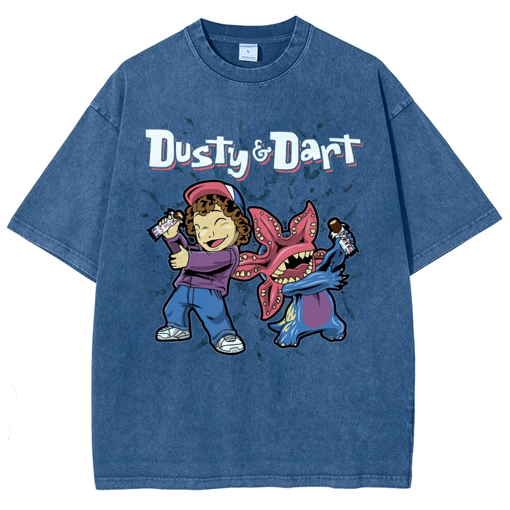 Dusty & Dart Graphic Washed T-Shirt