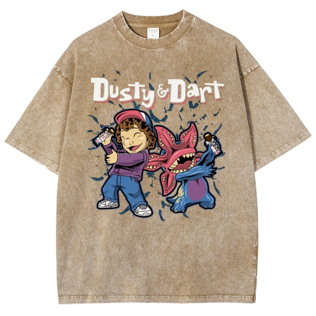 Dusty & Dart Graphic Washed T-Shirt