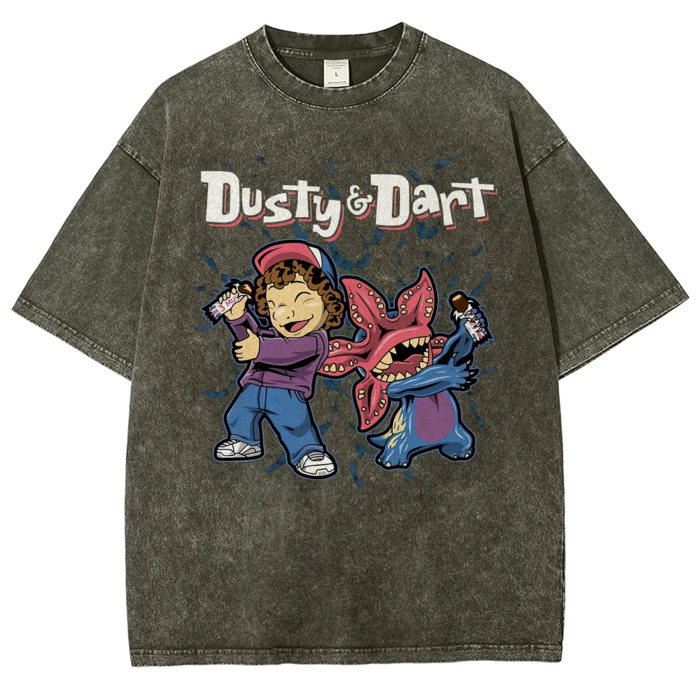 Dusty & Dart Graphic Washed T-Shirt