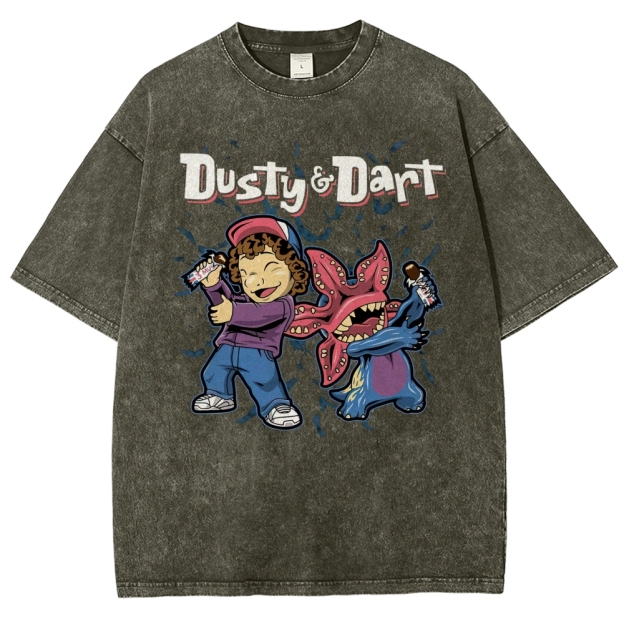 Dusty & Dart Graphic Washed T-Shirt