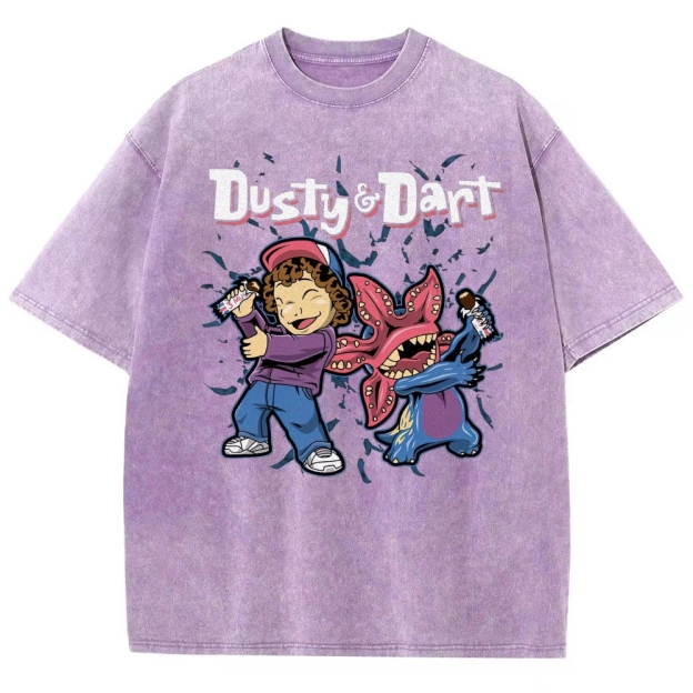 Dusty & Dart Graphic Washed T-Shirt