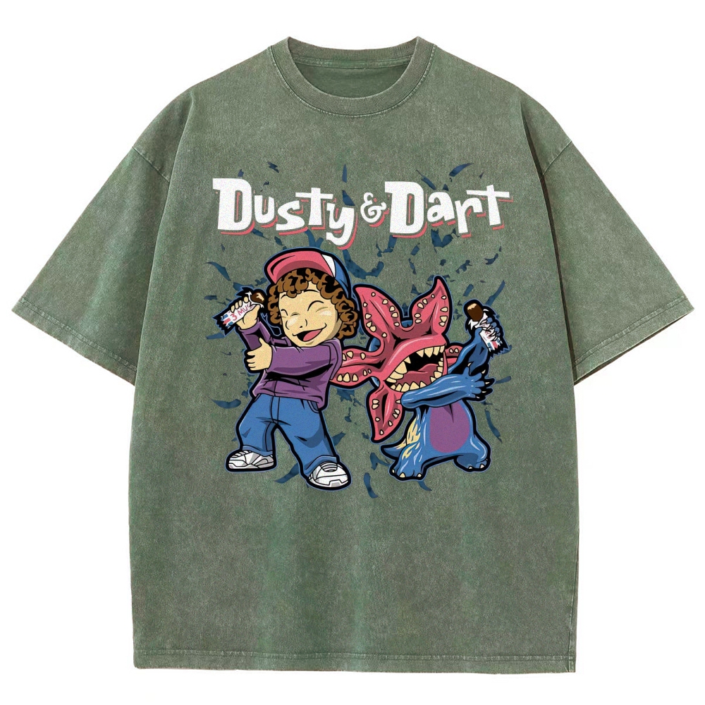 Dusty & Dart Graphic Washed T-Shirt