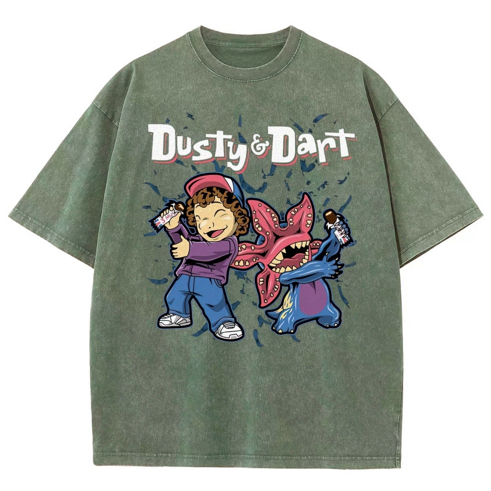 Dusty & Dart Graphic Washed T-Shirt