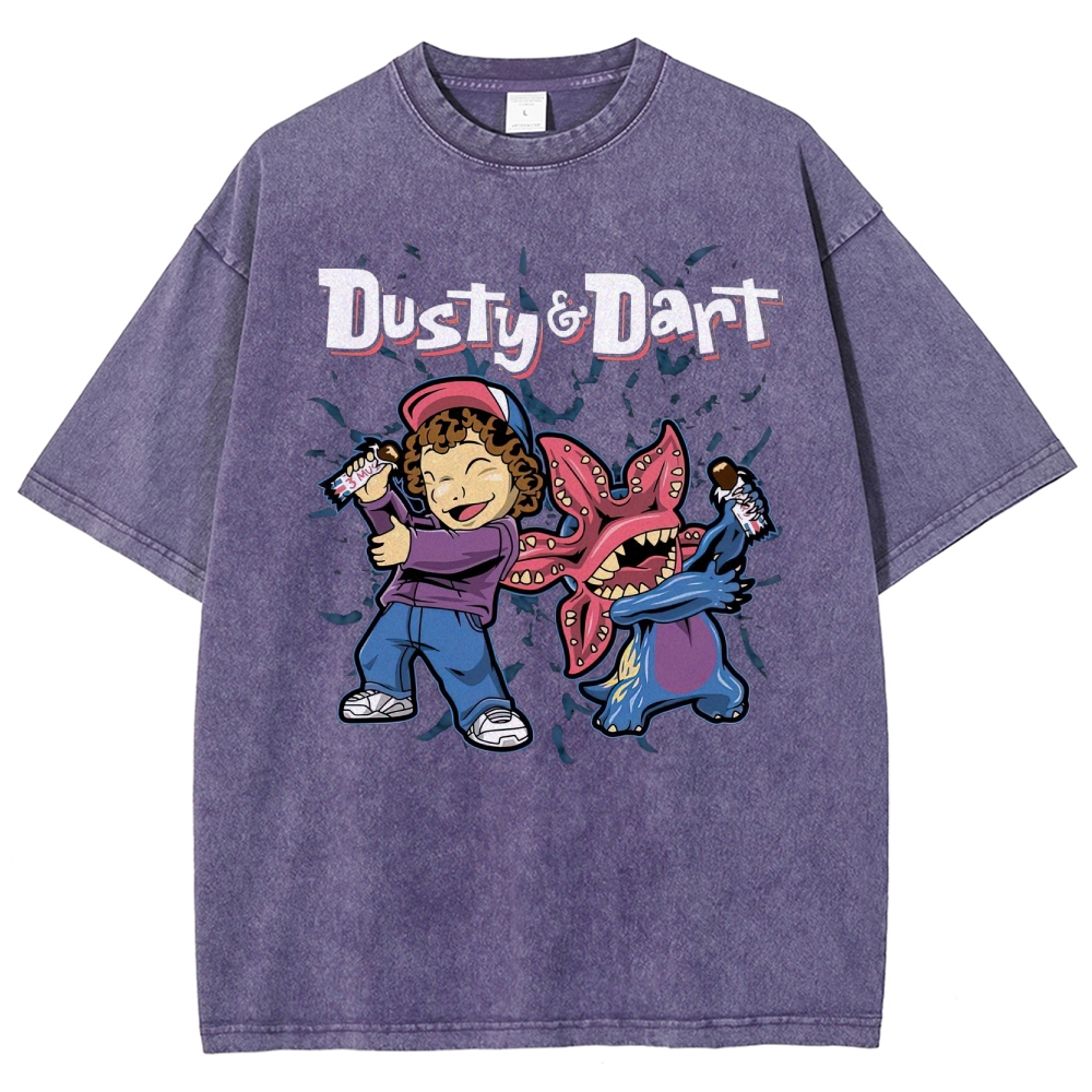Dusty & Dart Graphic Washed T-Shirt