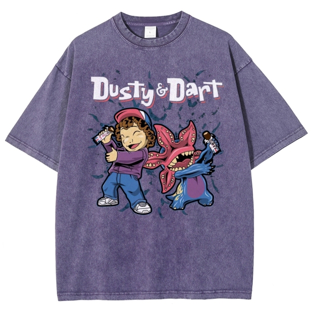 Dusty & Dart Graphic Washed T-Shirt