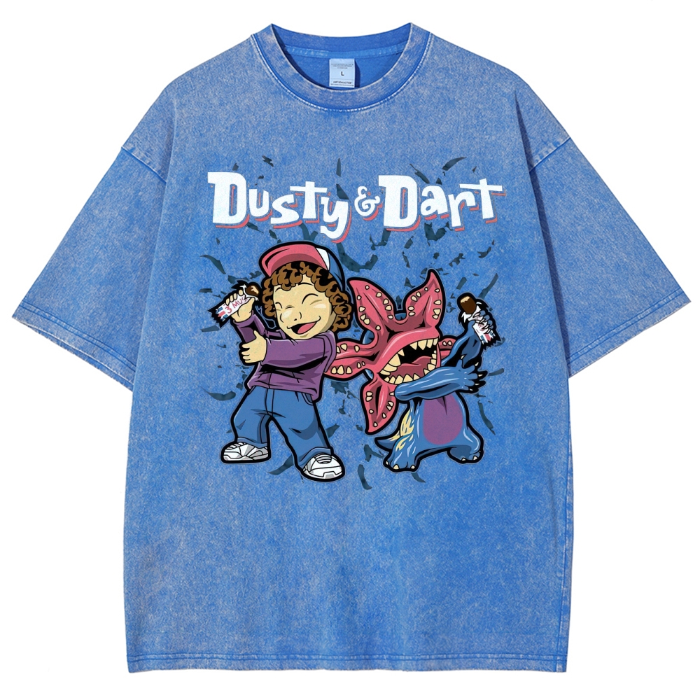 Dusty & Dart Graphic Washed T-Shirt