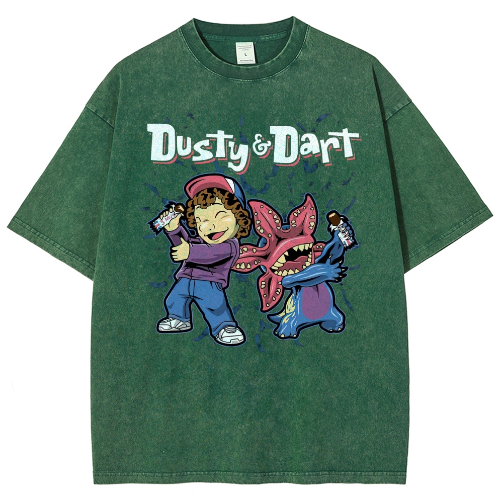 Dusty & Dart Graphic Washed T-Shirt