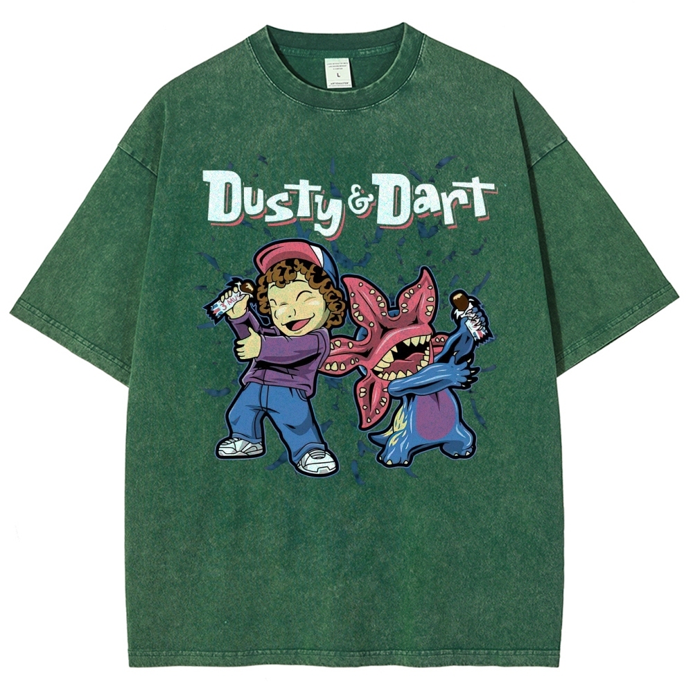 Dusty & Dart Graphic Washed T-Shirt