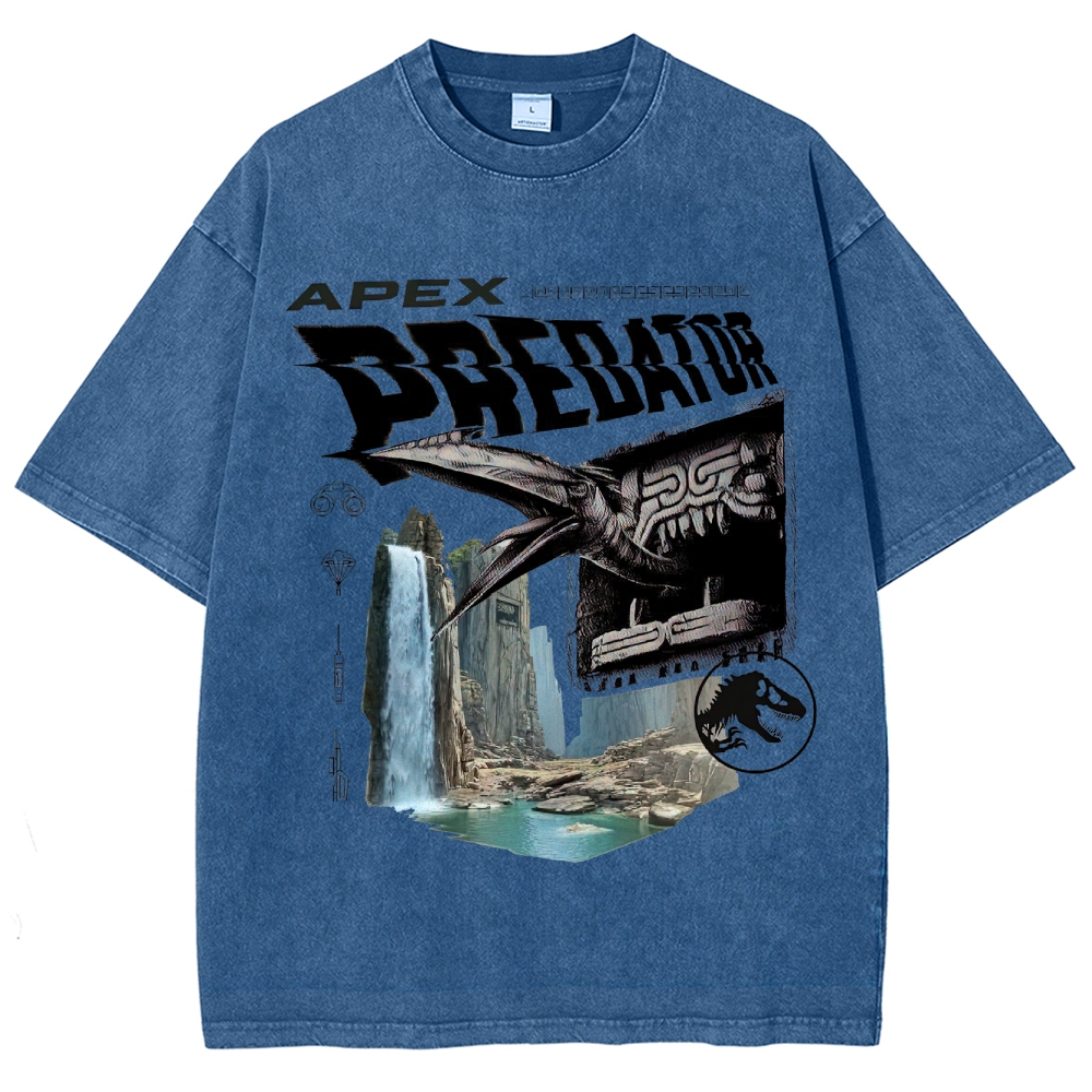 Apex Predator Prehistoric Graphic Washed T-Shirt