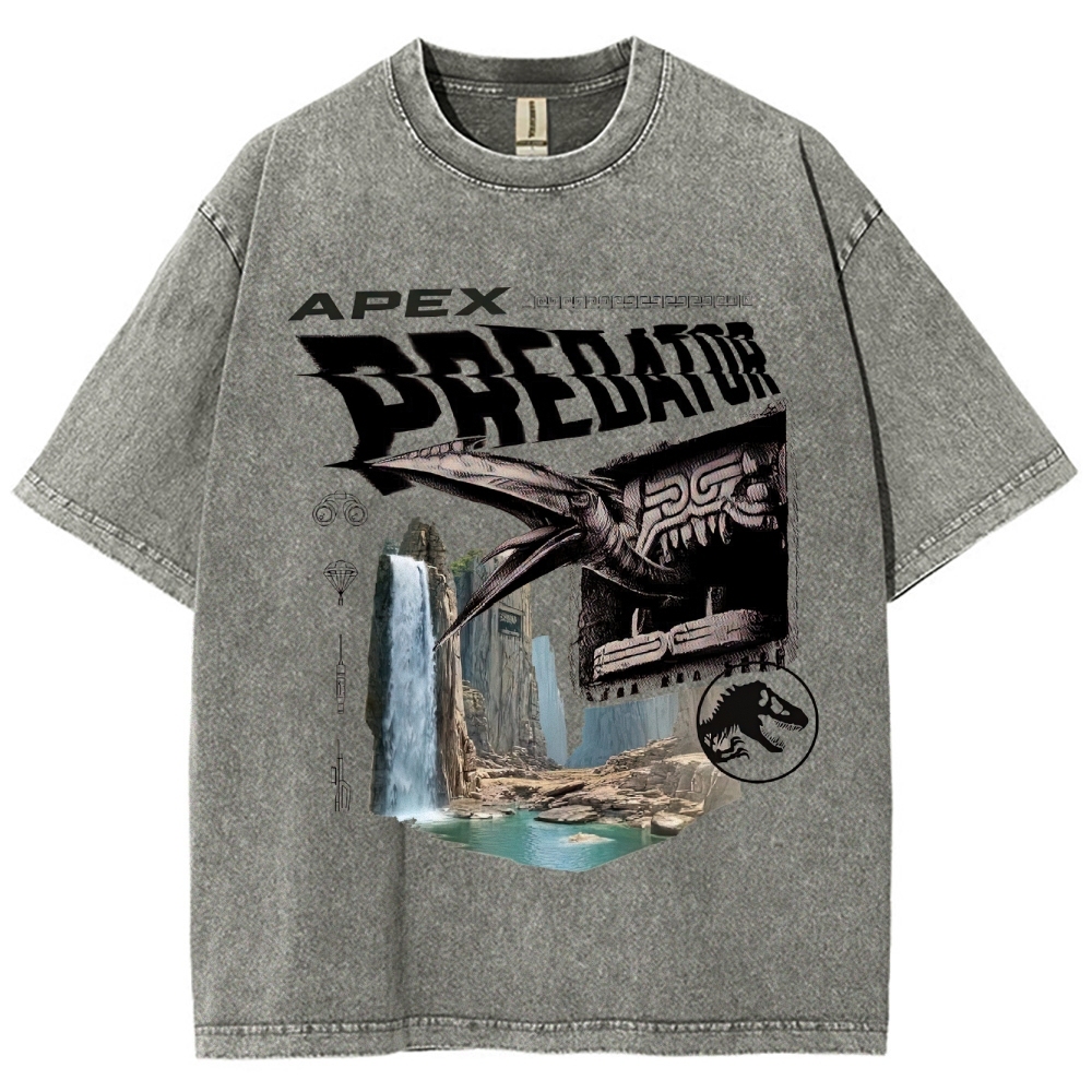 Apex Predator Prehistoric Graphic Washed T-Shirt