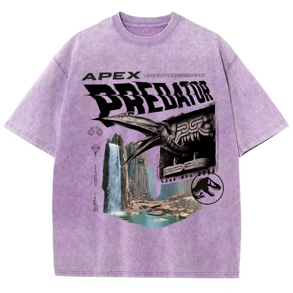 Apex Predator Prehistoric Graphic Washed T-Shirt