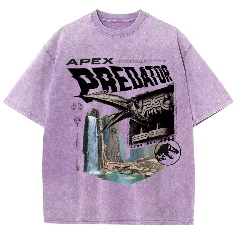 Apex Predator Prehistoric Graphic Washed T-Shirt