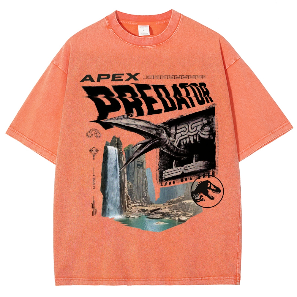 Apex Predator Prehistoric Graphic Washed T-Shirt
