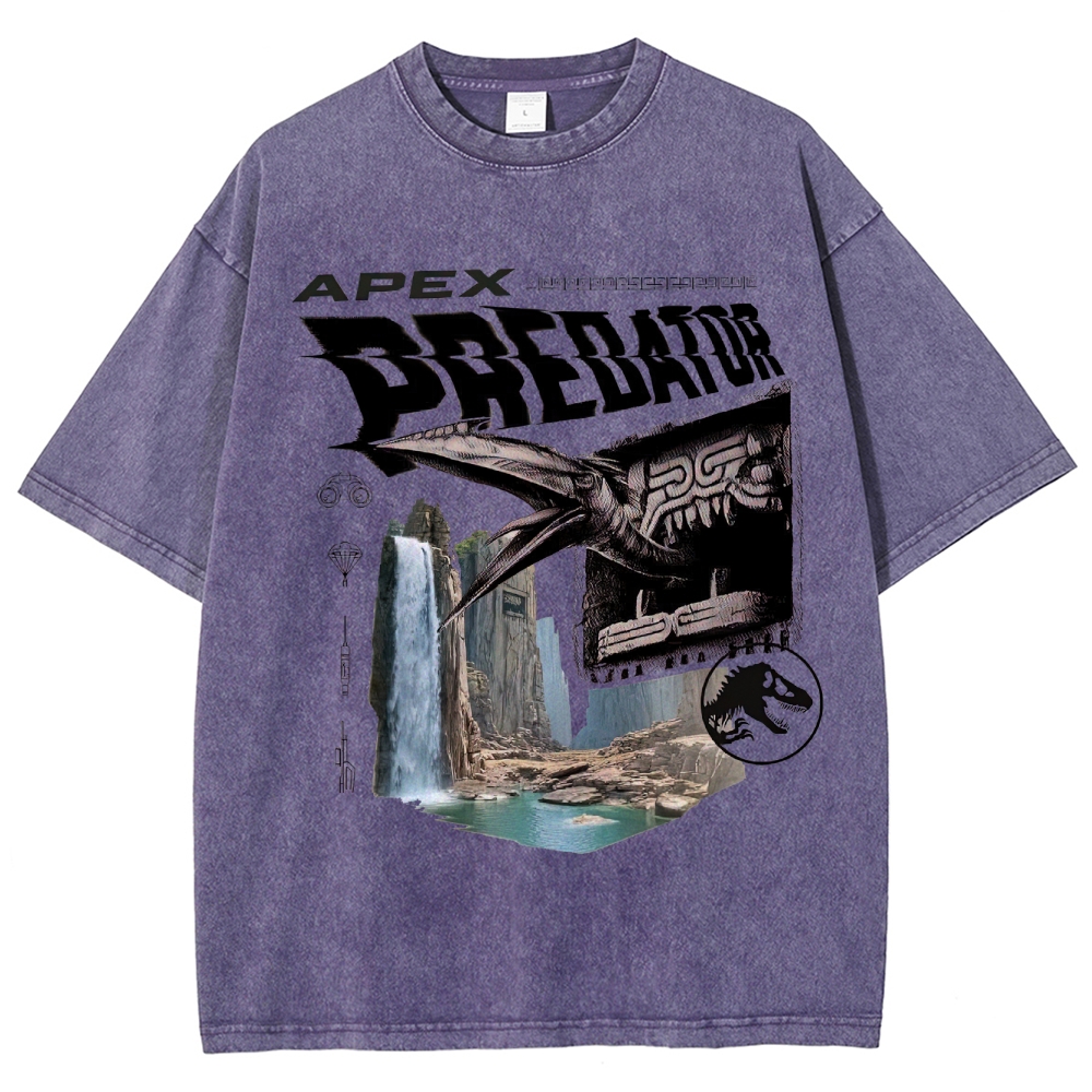 Apex Predator Prehistoric Graphic Washed T-Shirt