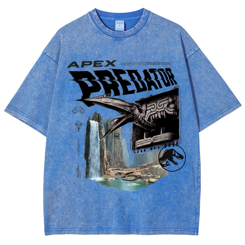 Apex Predator Prehistoric Graphic Washed T-Shirt