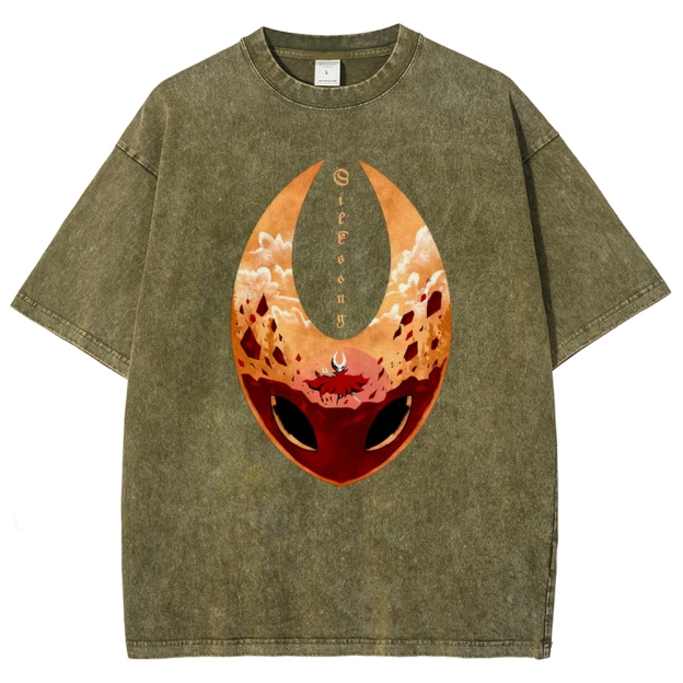 Crimson Mask Realm Washed T-Shirt 