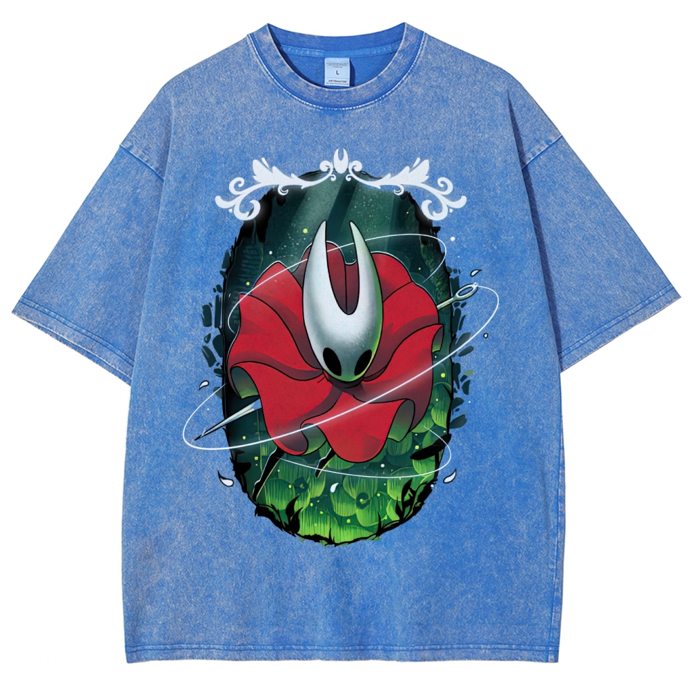 Masked Hero in Petal Cloak Washed T-Shirt 