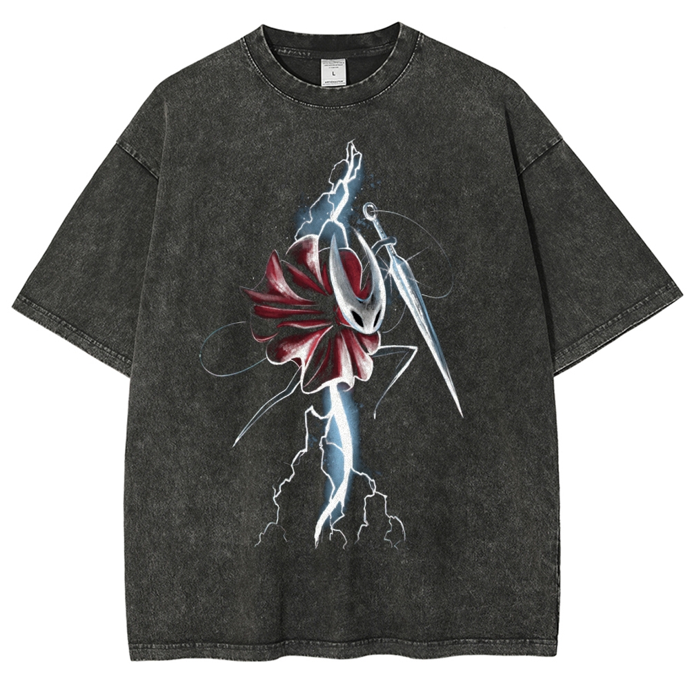 Lightning Leap Hero  Washed T-Shirt 
