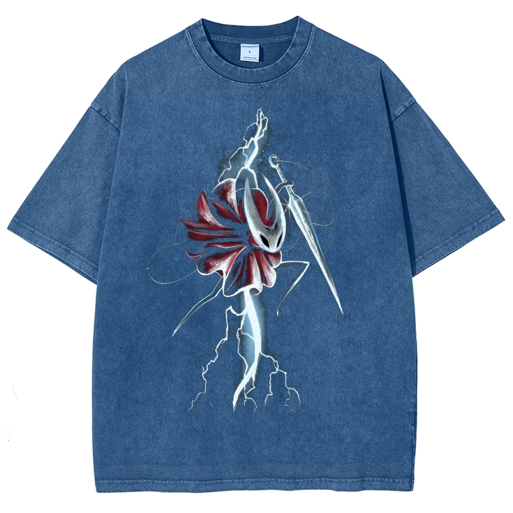 Lightning Leap Hero  Washed T-Shirt 