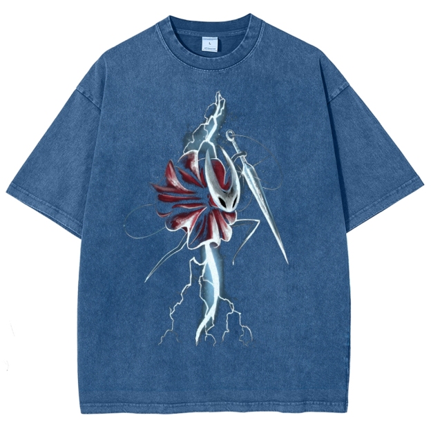 Lightning Leap Hero  Washed T-Shirt 