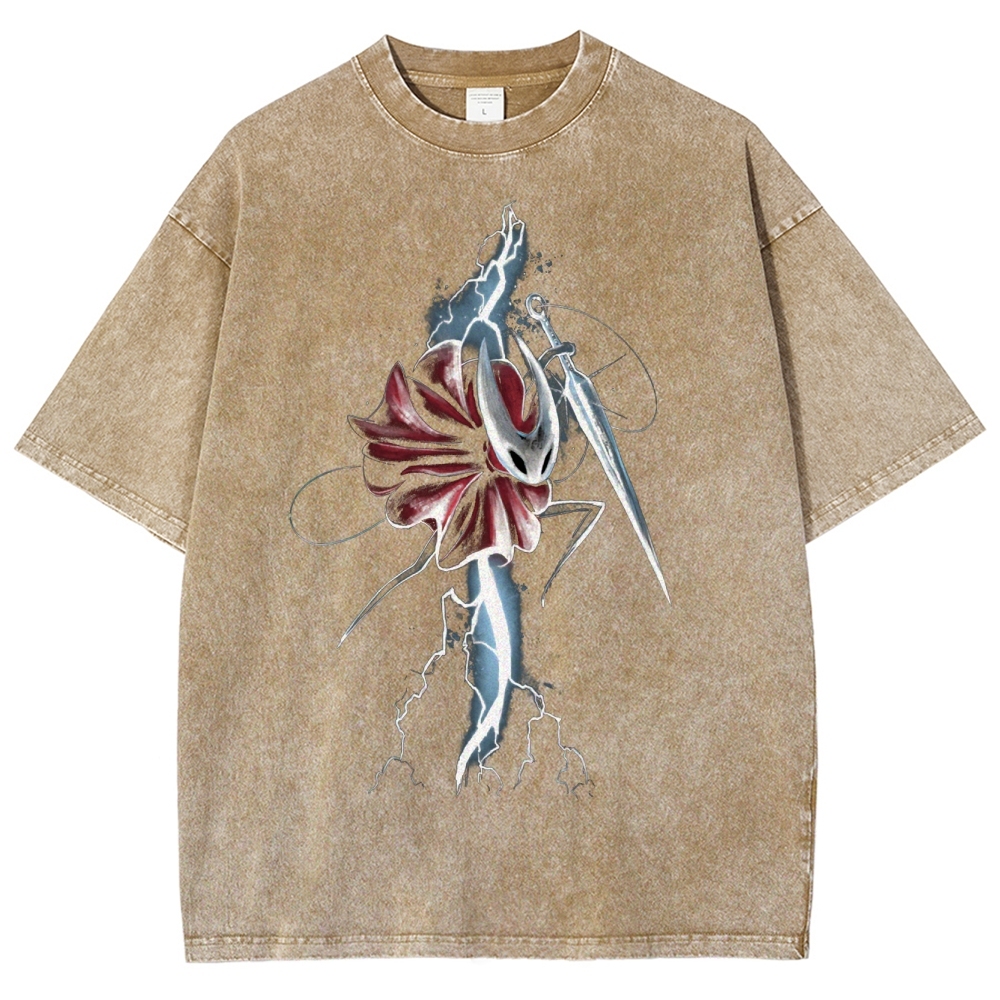 Lightning Leap Hero  Washed T-Shirt 