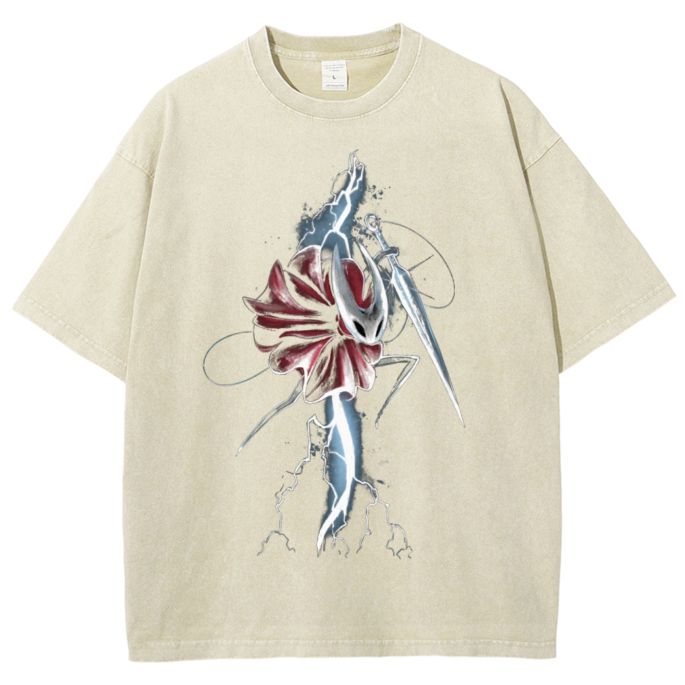 Lightning Leap Hero  Washed T-Shirt 